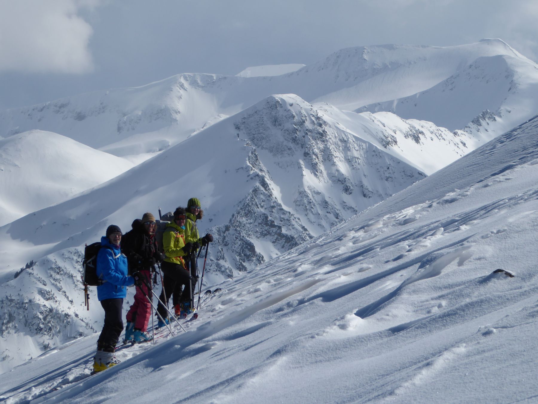Esquí de montaña en Bulgaria. Rila y Pirin, Balcanes