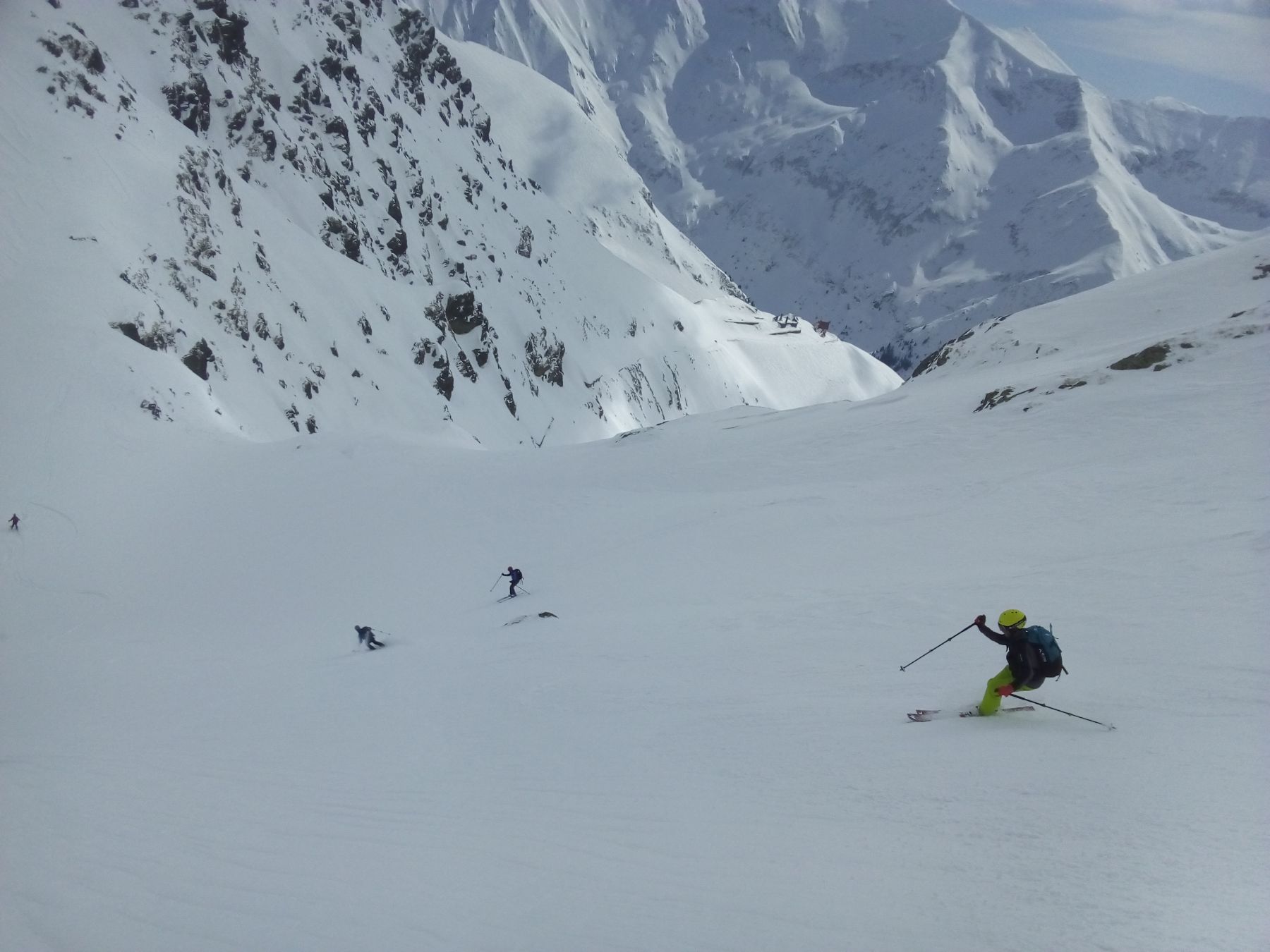 Esquí de montaña en Rumanía. La Cordillera de los Cárpatos