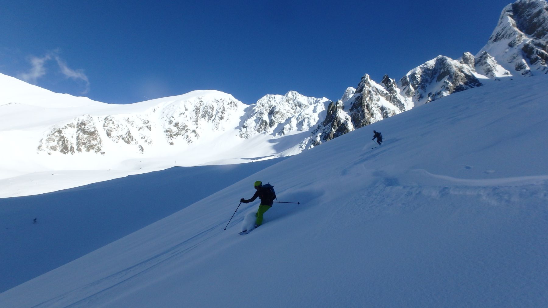 Esquí de montaña en Rumanía. La Cordillera de los Cárpatos