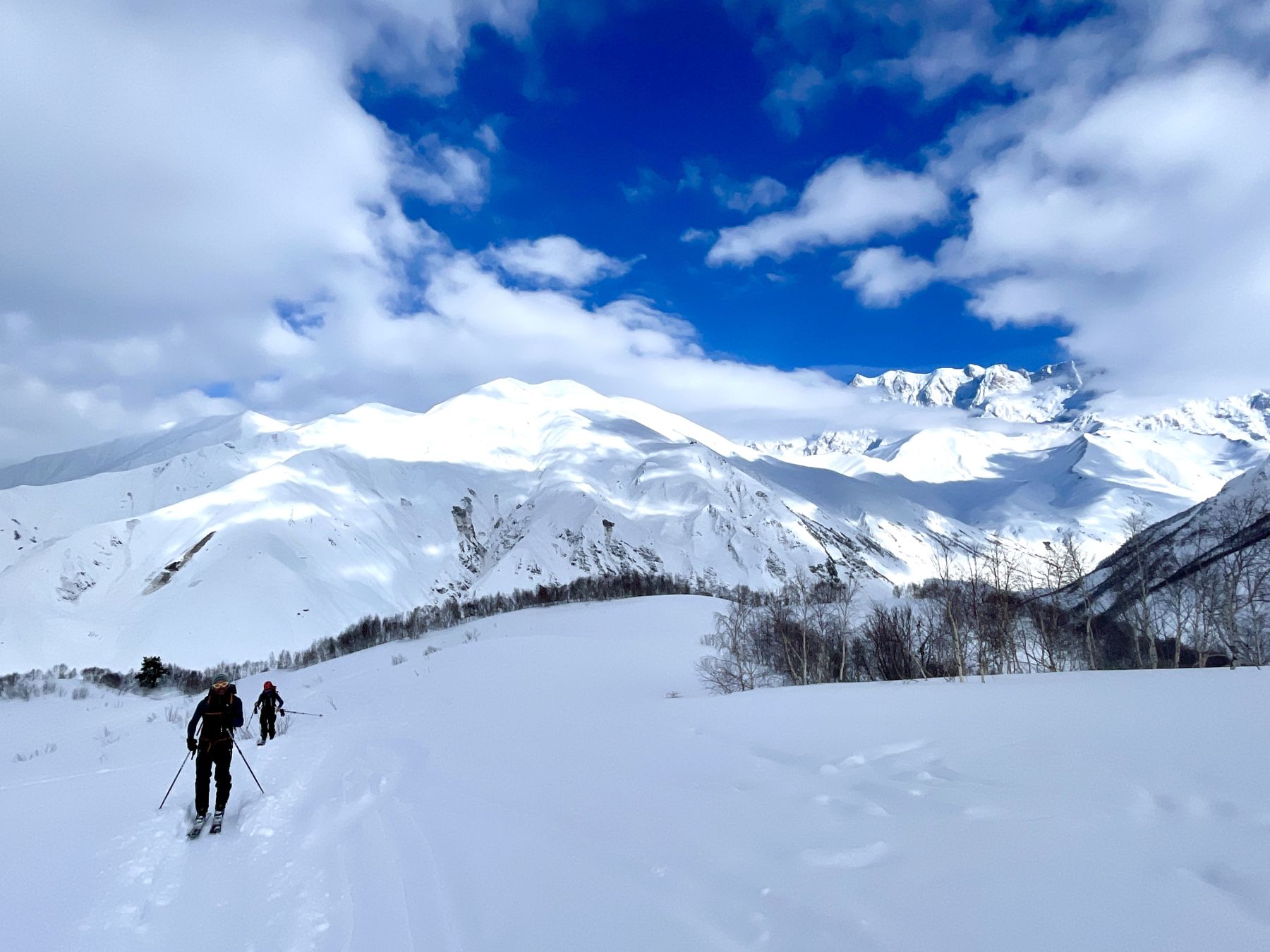 Georgia. Esquí de montaña en Svaneti