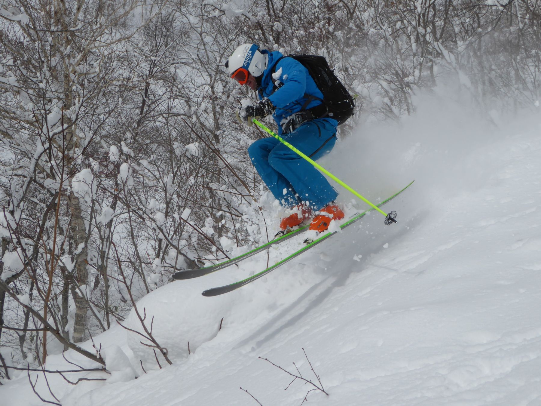 Curso de esquí freeride/fuera de pista