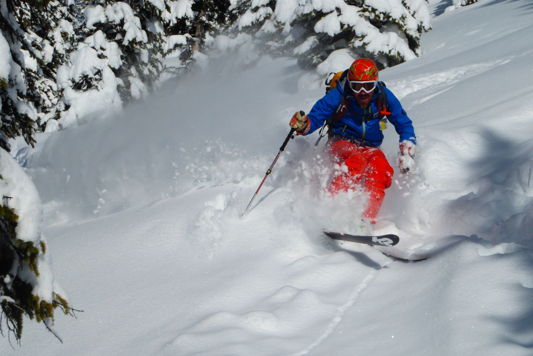 Curso de esquí freeride/fuera de pista