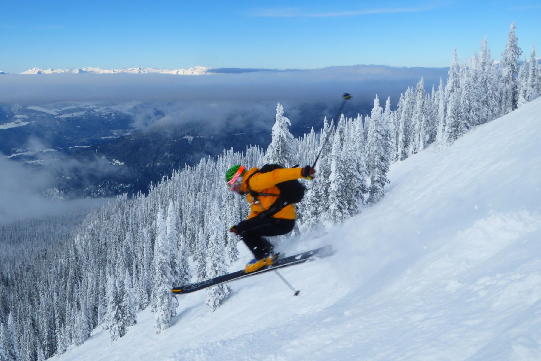 Curso de esquí freeride/fuera de pista