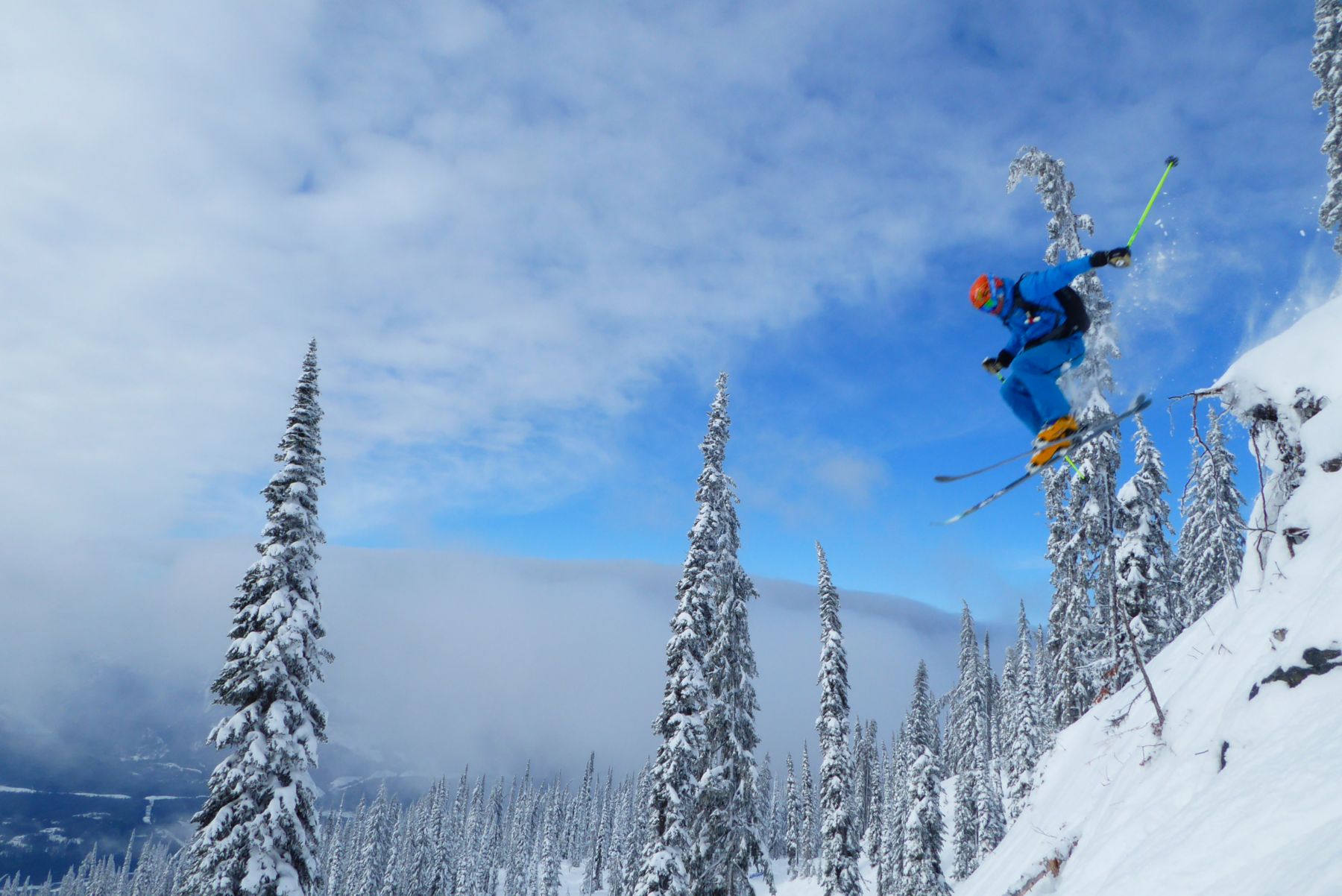Curso de esquí freeride/fuera de pista
