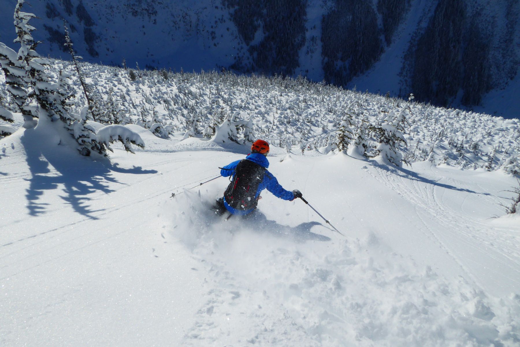 Curso de esquí freeride/fuera de pista