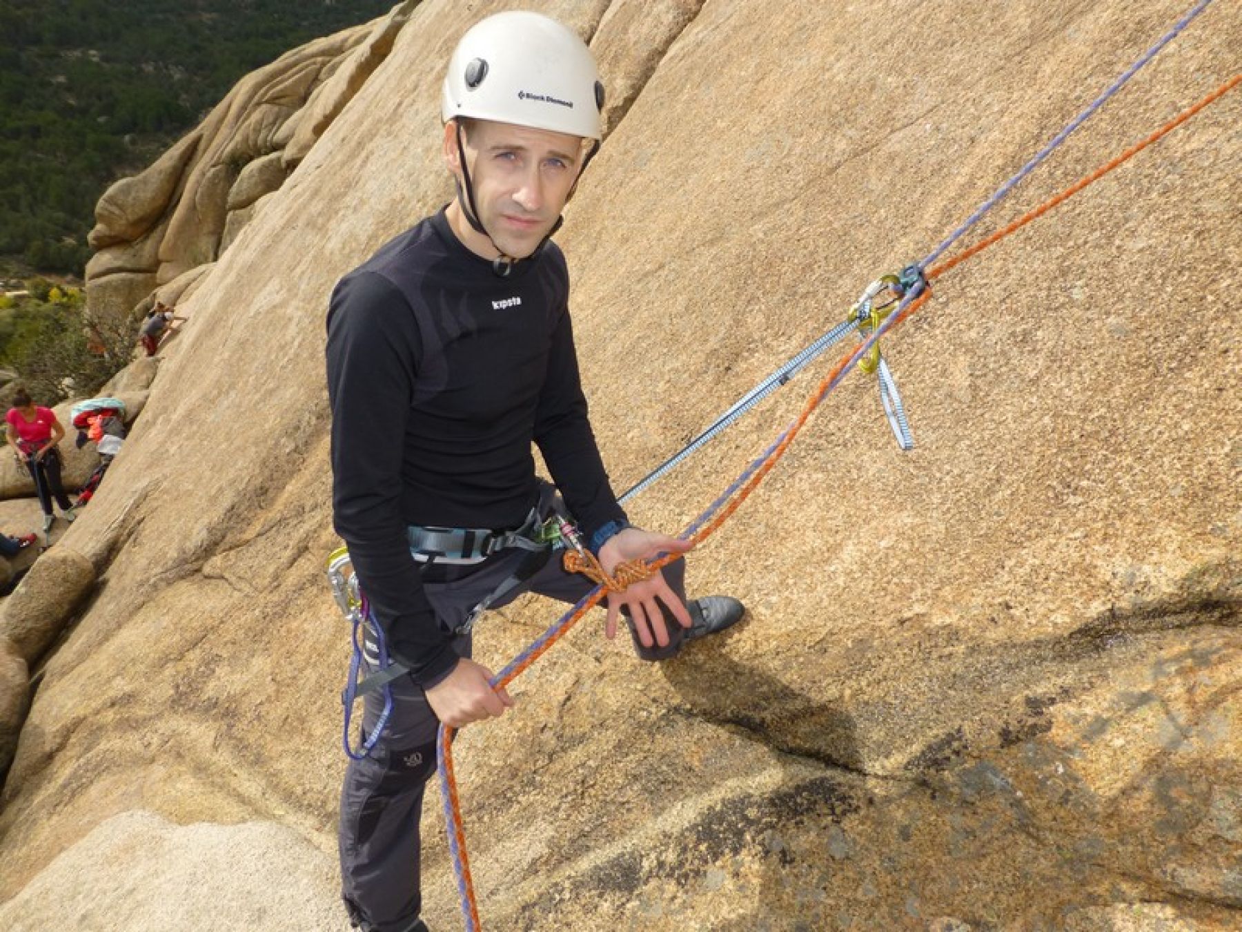 Curso de escalada en roca