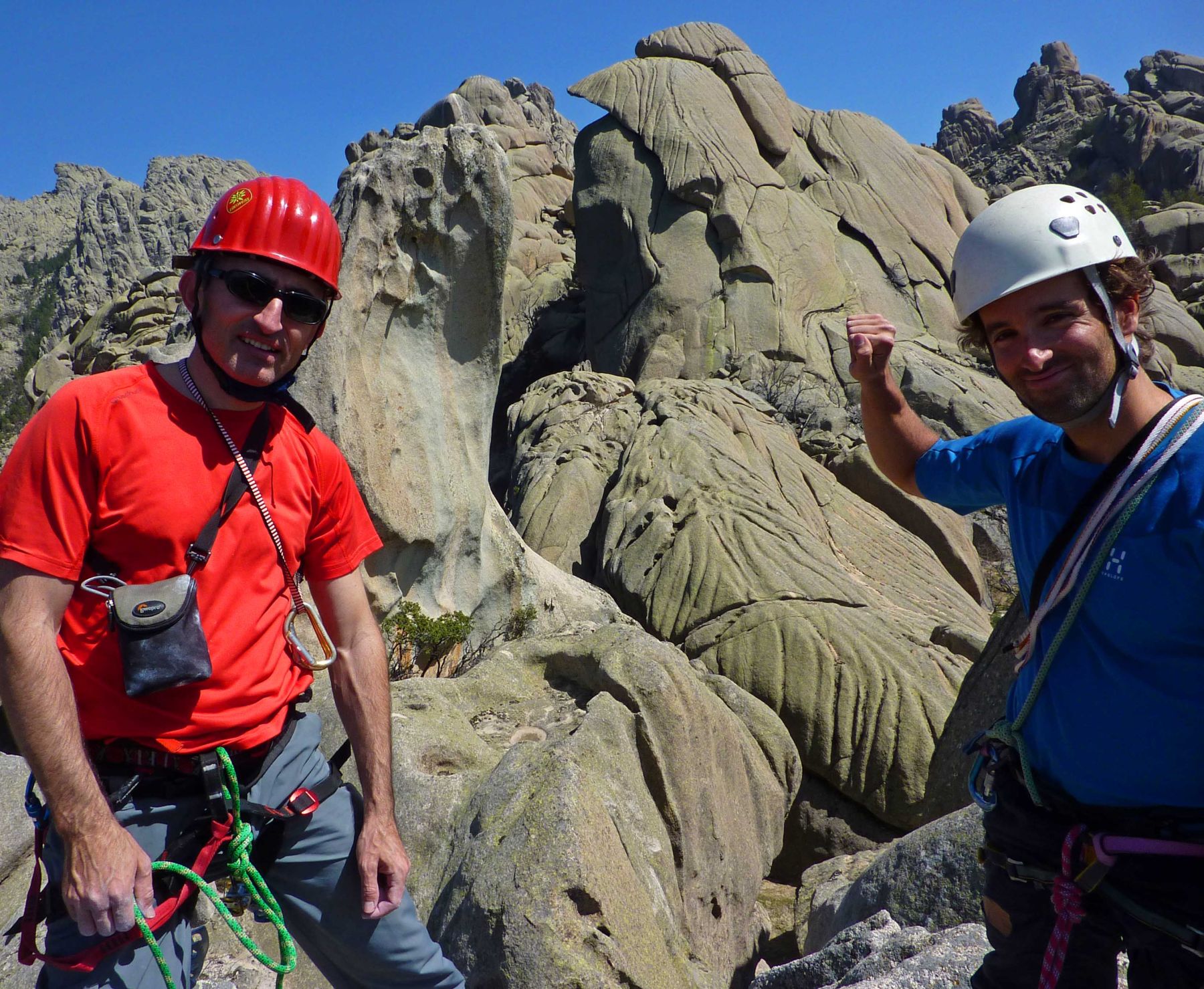 Curso de escalada en roca