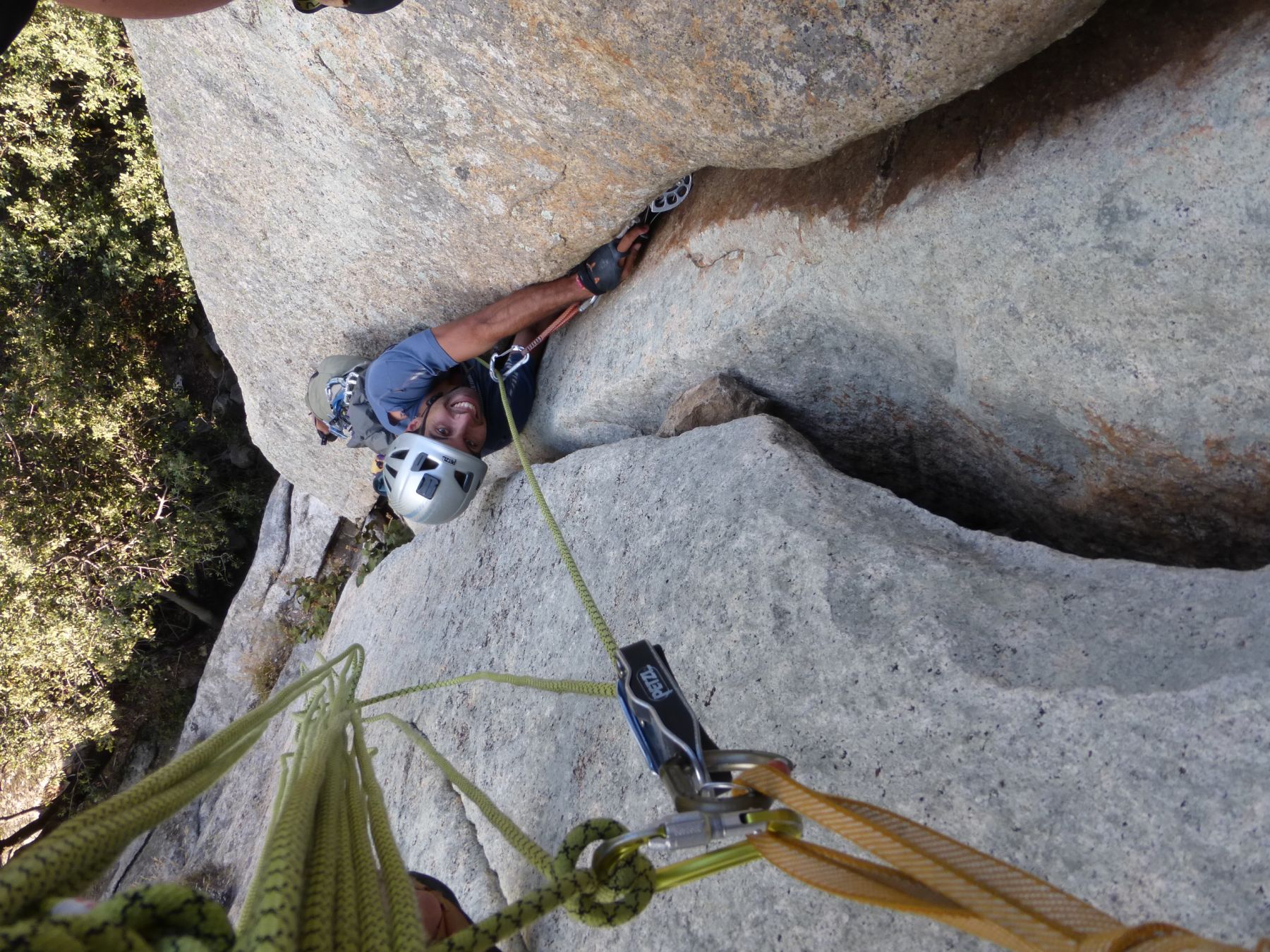 Curso de escalada en roca