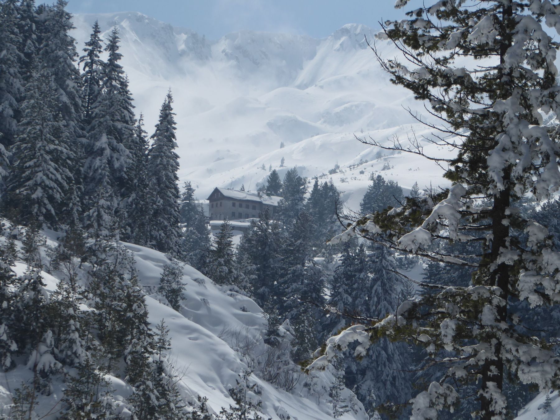 Ascensiones con raquetas en Bulgaria. Rila y Pirin. Balcanes.