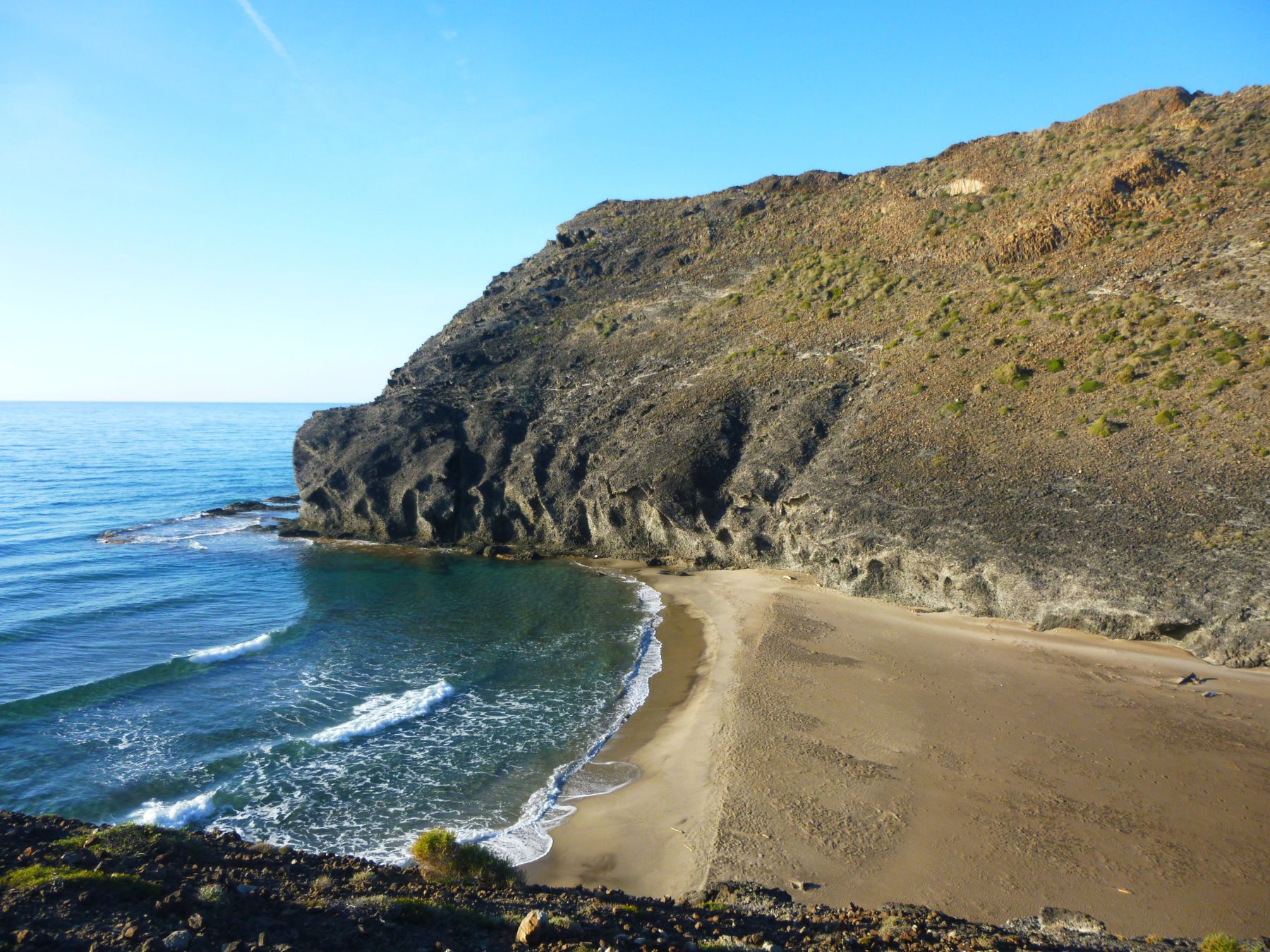 Senderismo en el Cabo de Gata, Almería. Andalucía