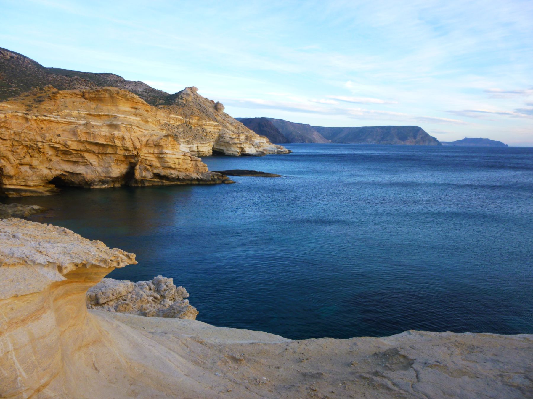 Senderismo en el Cabo de Gata, Almería. Andalucía