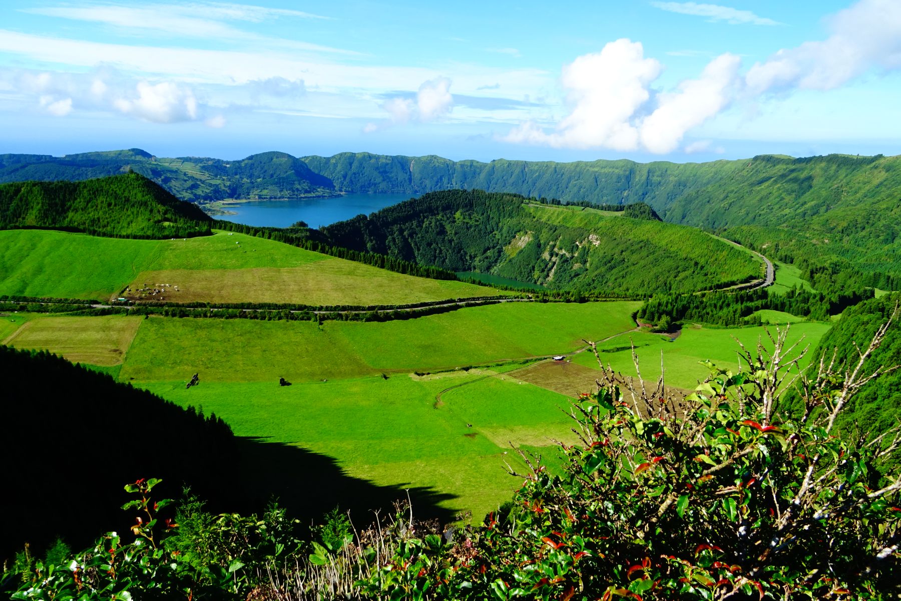 Senderismo en las Azores. Isla de São Miguel