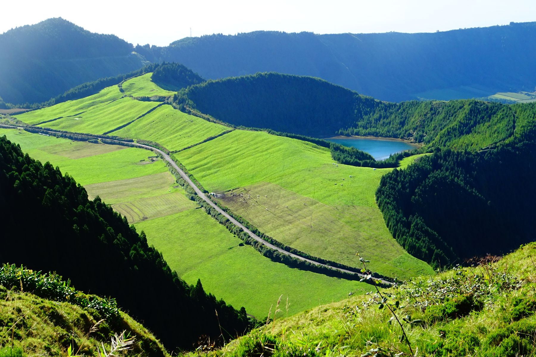 Senderismo en las Azores. Isla de São Miguel