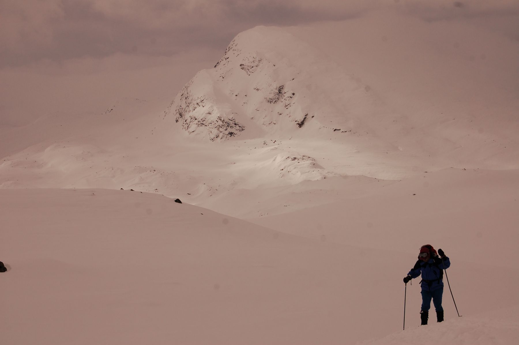 Jotunheimen, Noruega. Alta ruta de esquí de montaña