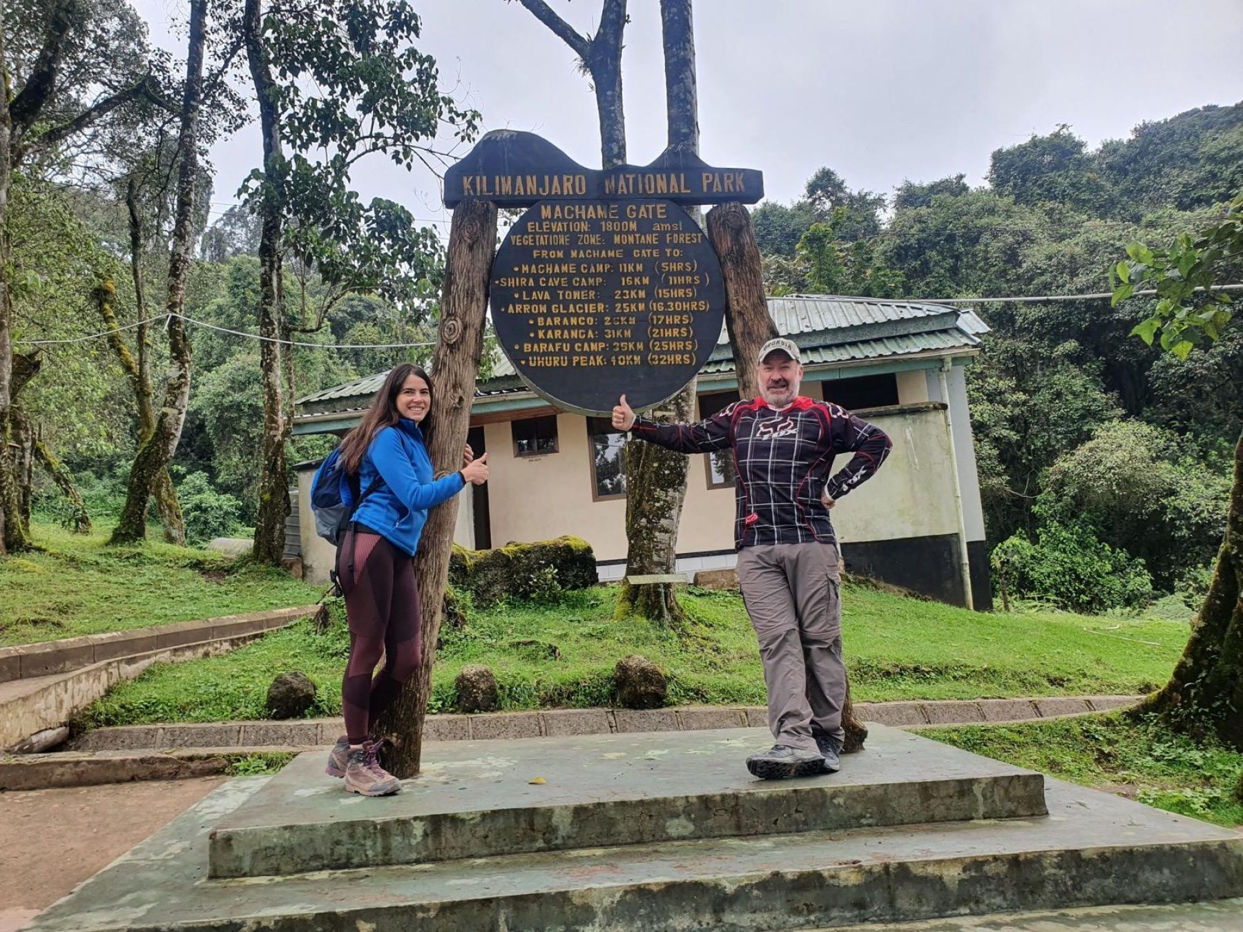 Ascenso al Kilimanjaro. Ruta Machame. Tanzania