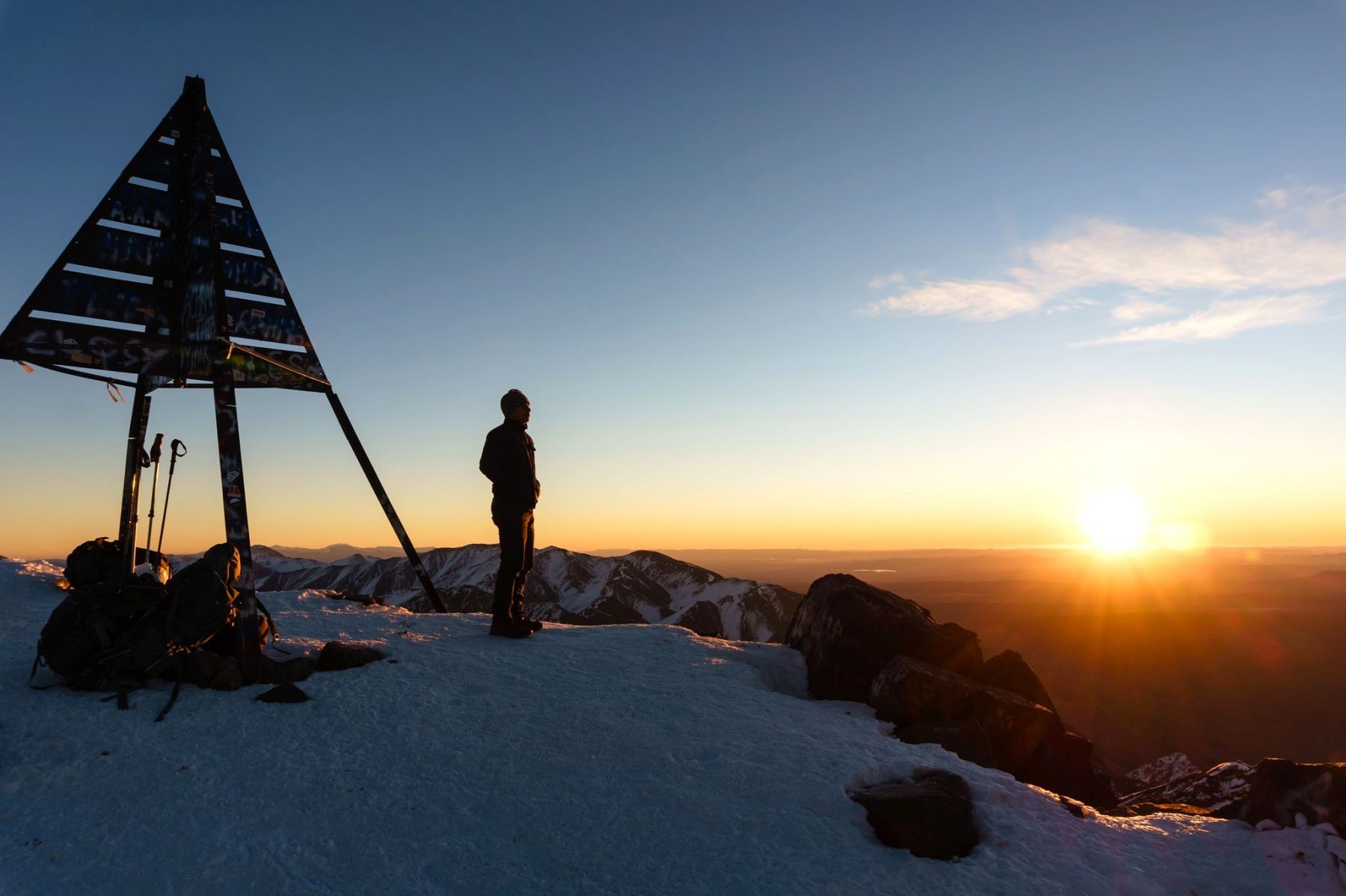Trekking por el valle de Azzaden y ascensión al Toubkal (4. 167 m)