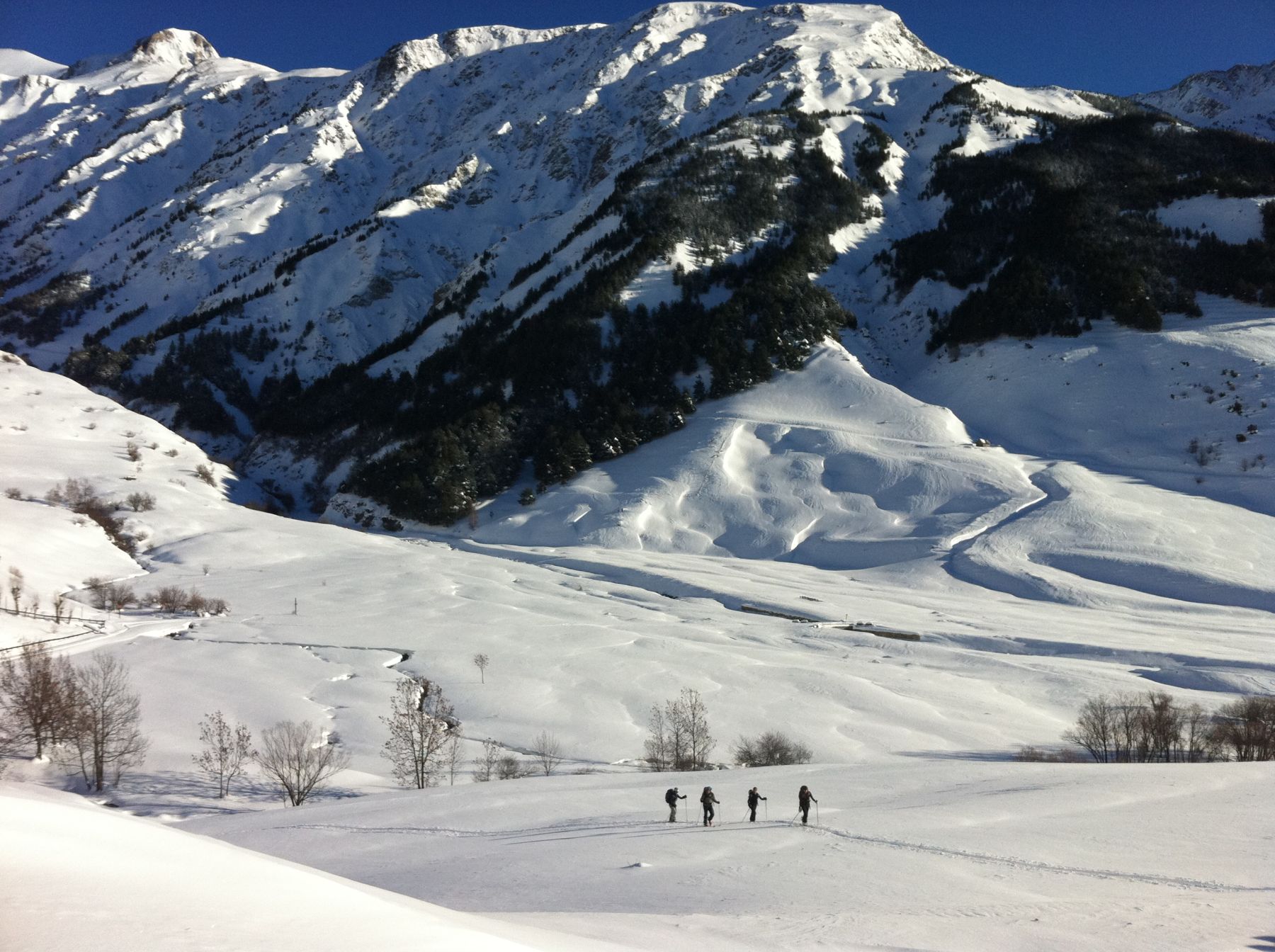 Valle de Arán, Pirineos. Recorridos de Esquí de Montaña