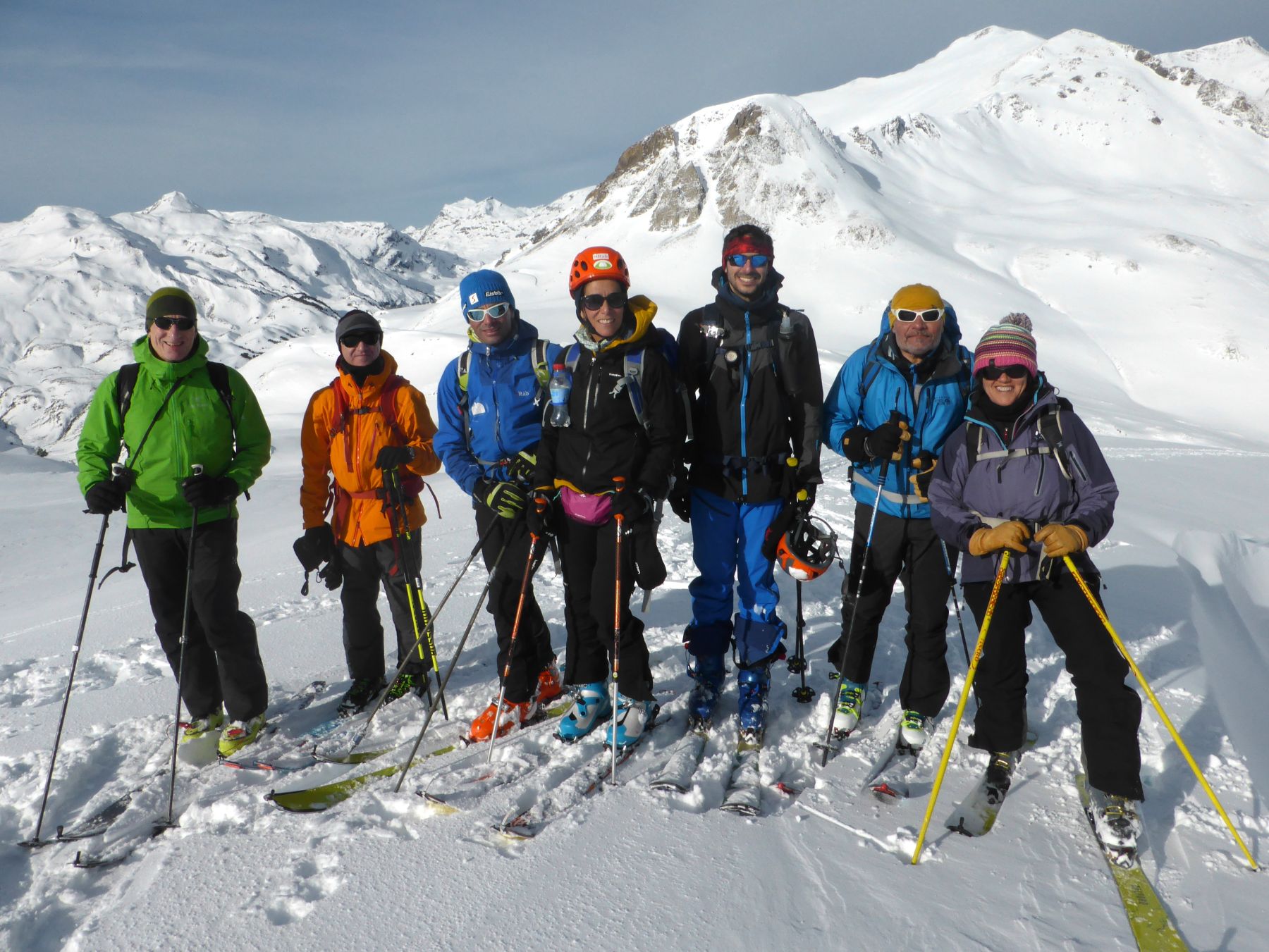 Valle de Arán, Pirineos. Recorridos de Esquí de Montaña