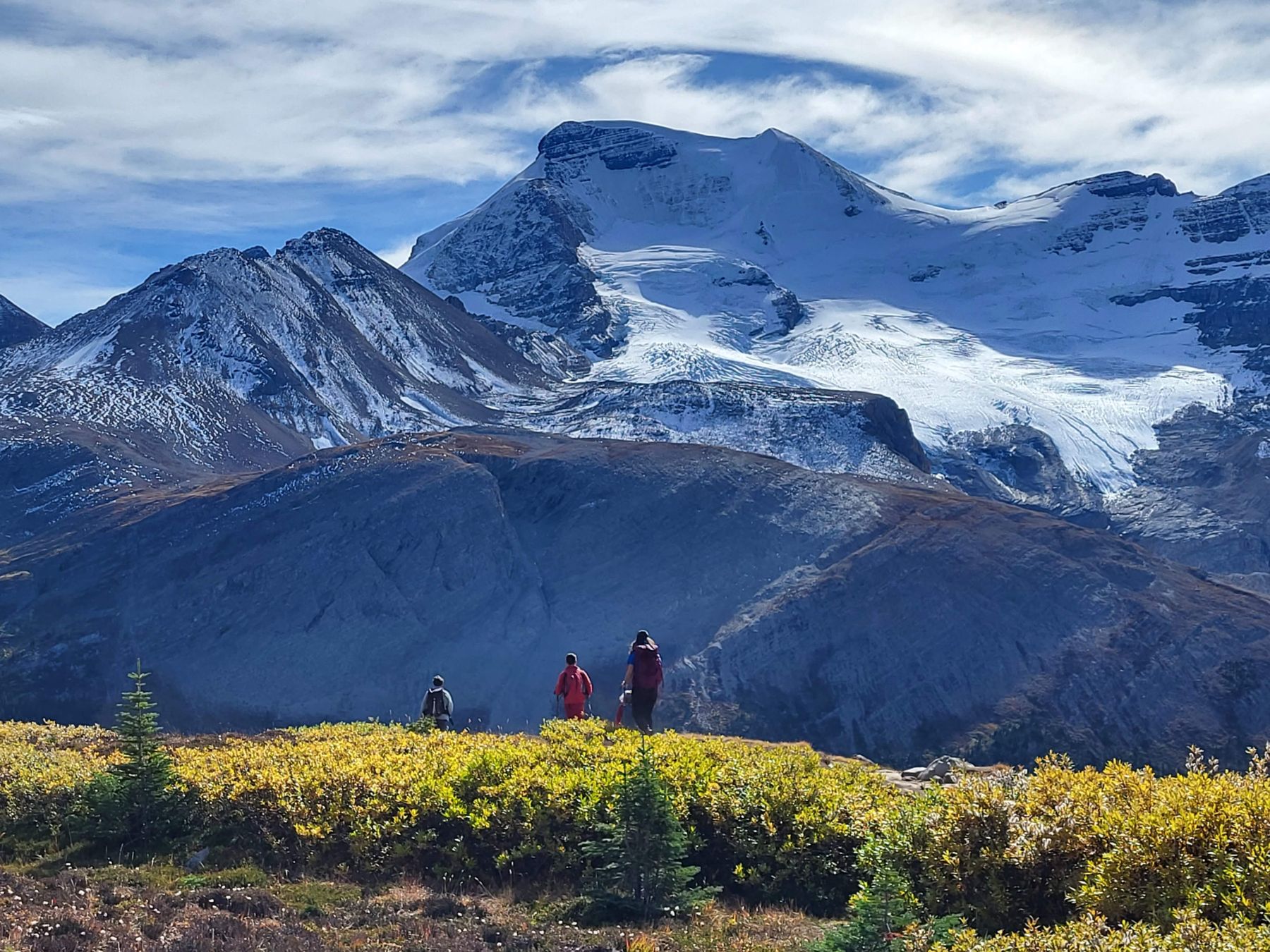 Rocosas canadienses, colores de otoño. Senderismo y trekking en Banff, Yoho y Jasper