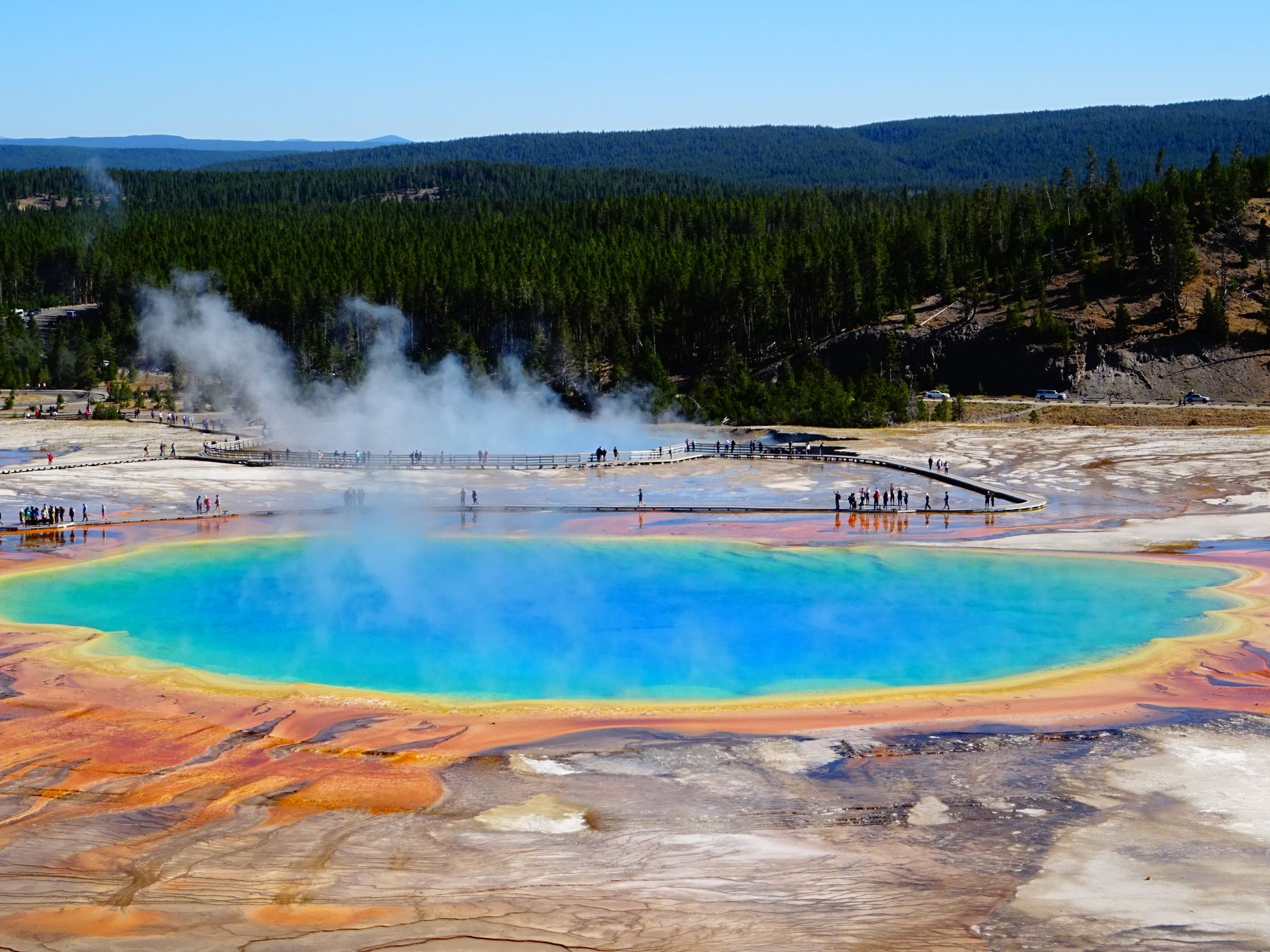 Trekking en los parques nacionales de Yellowstone, Glacier y Grand Teton. EEUU