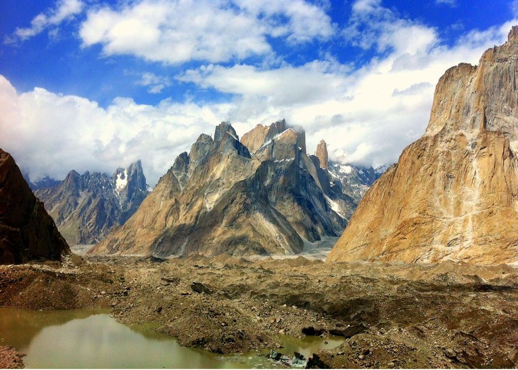 Trekking del Baltoro. Himalaya, pakistán. K2 y Gondogoro
