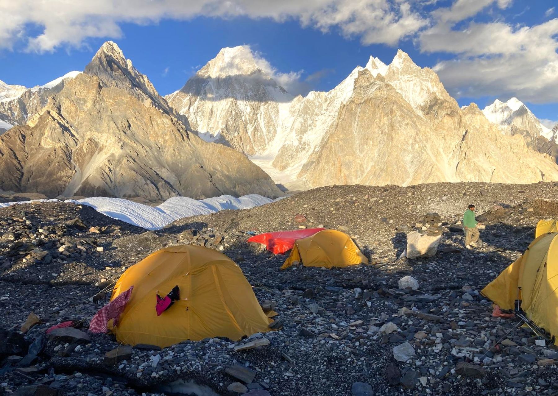 Trekking del Baltoro. Himalaya, pakistán. K2 y Gondogoro