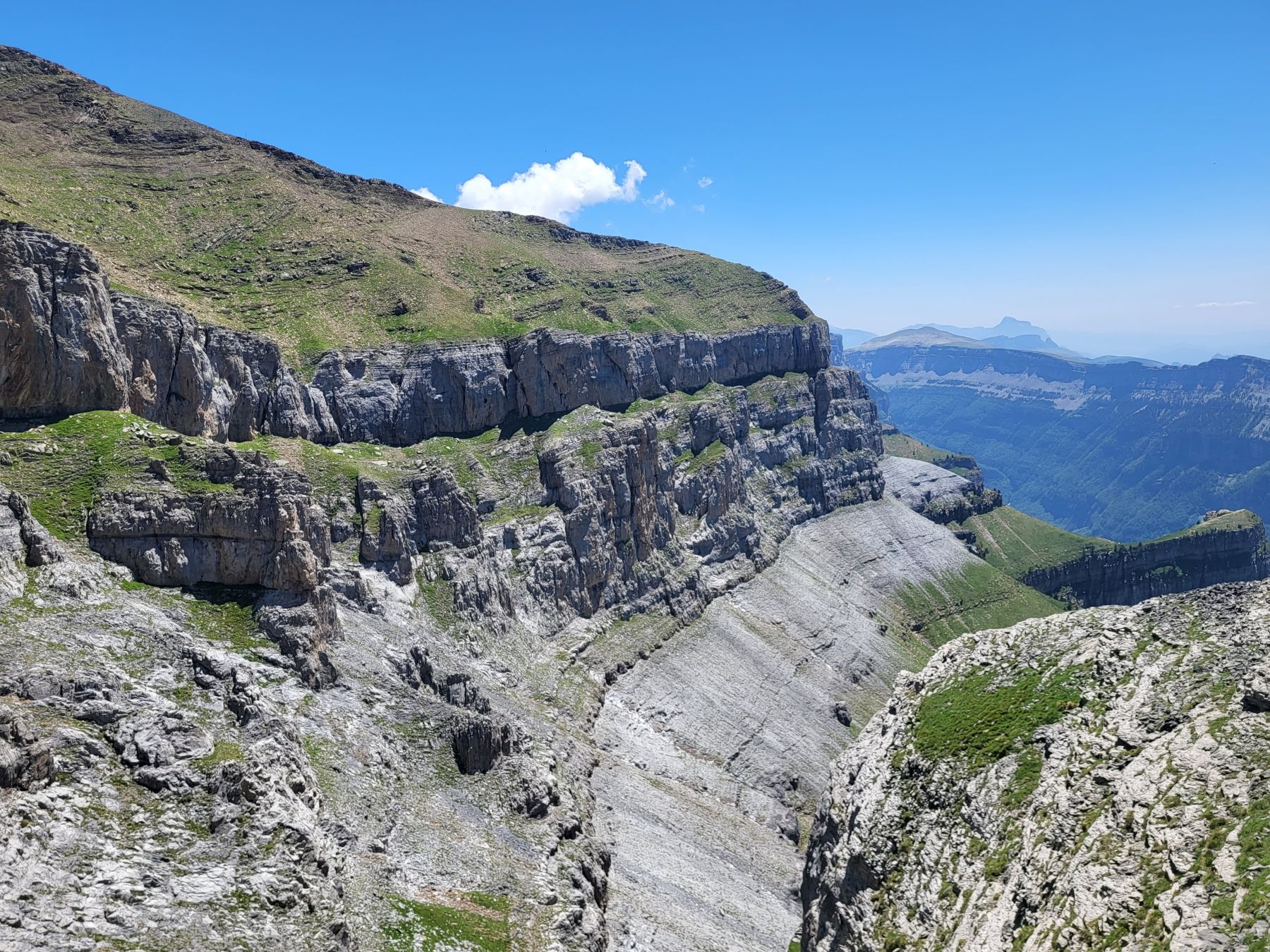 Trekking de las fajas. Ordesa.