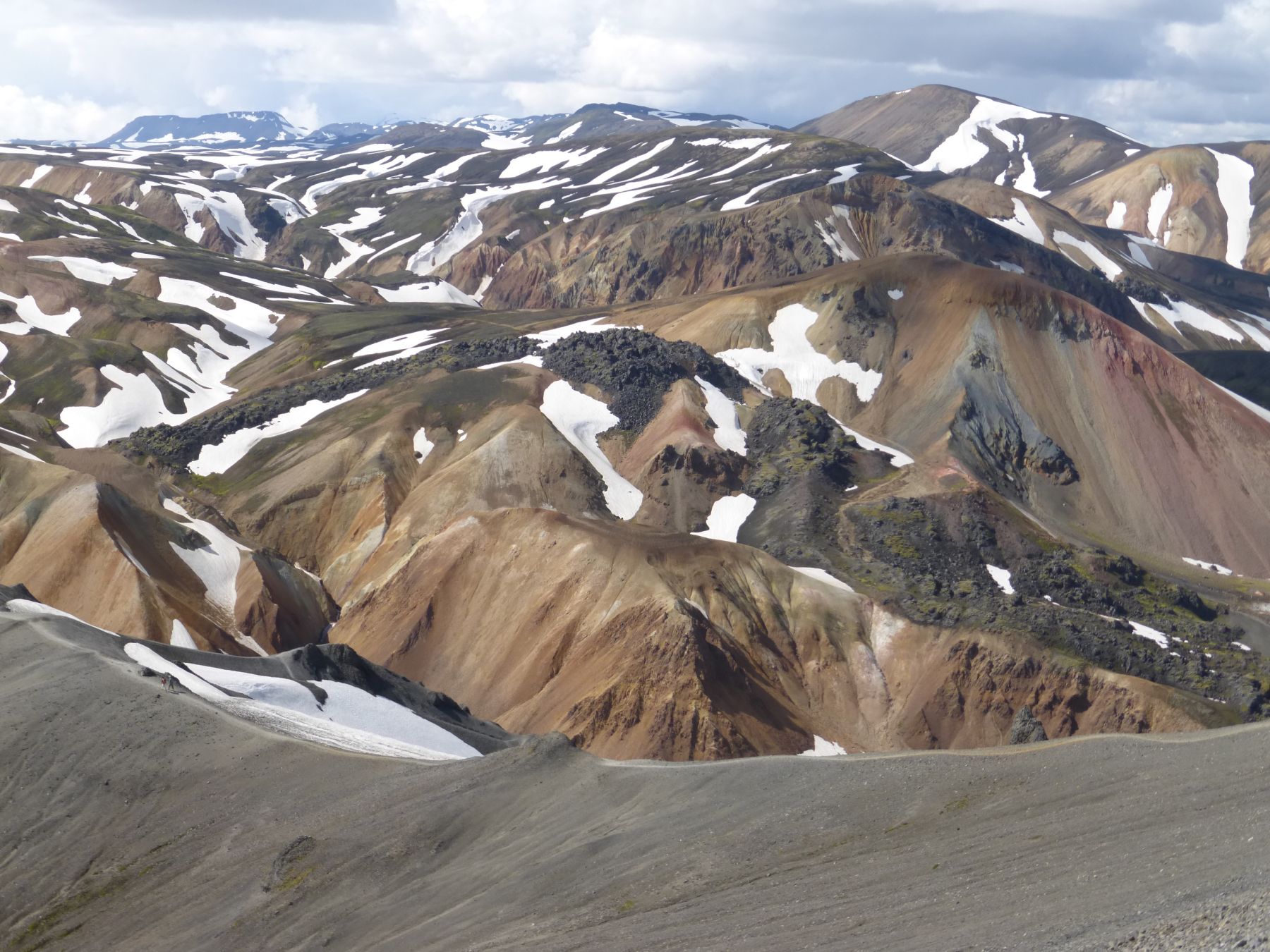 Islandia. Senderismo y trekking de Landmannalaugar