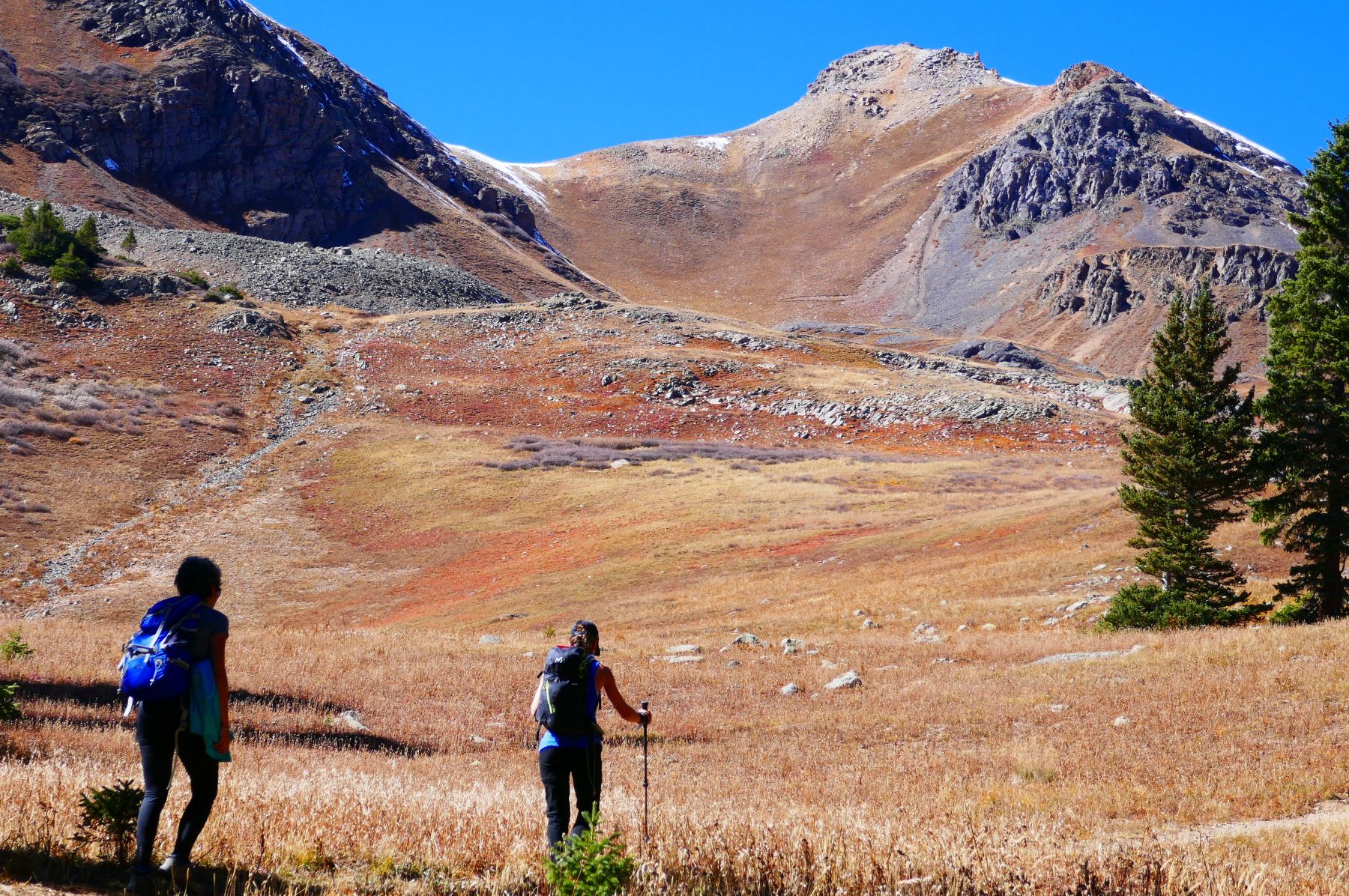 Otoño en las montañas de Colorado. EEUU
