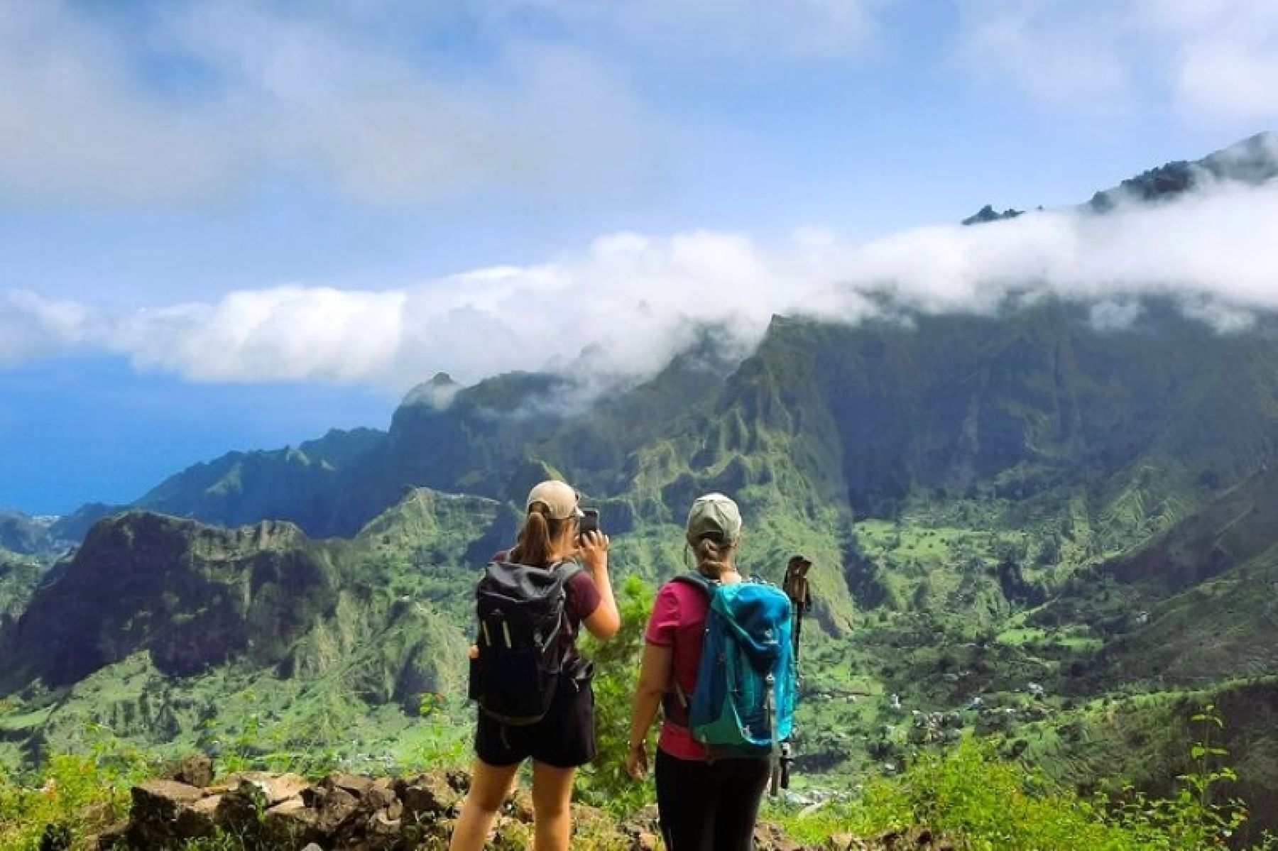 Senderismo en Cabo Verde. Isla de Santo Antao