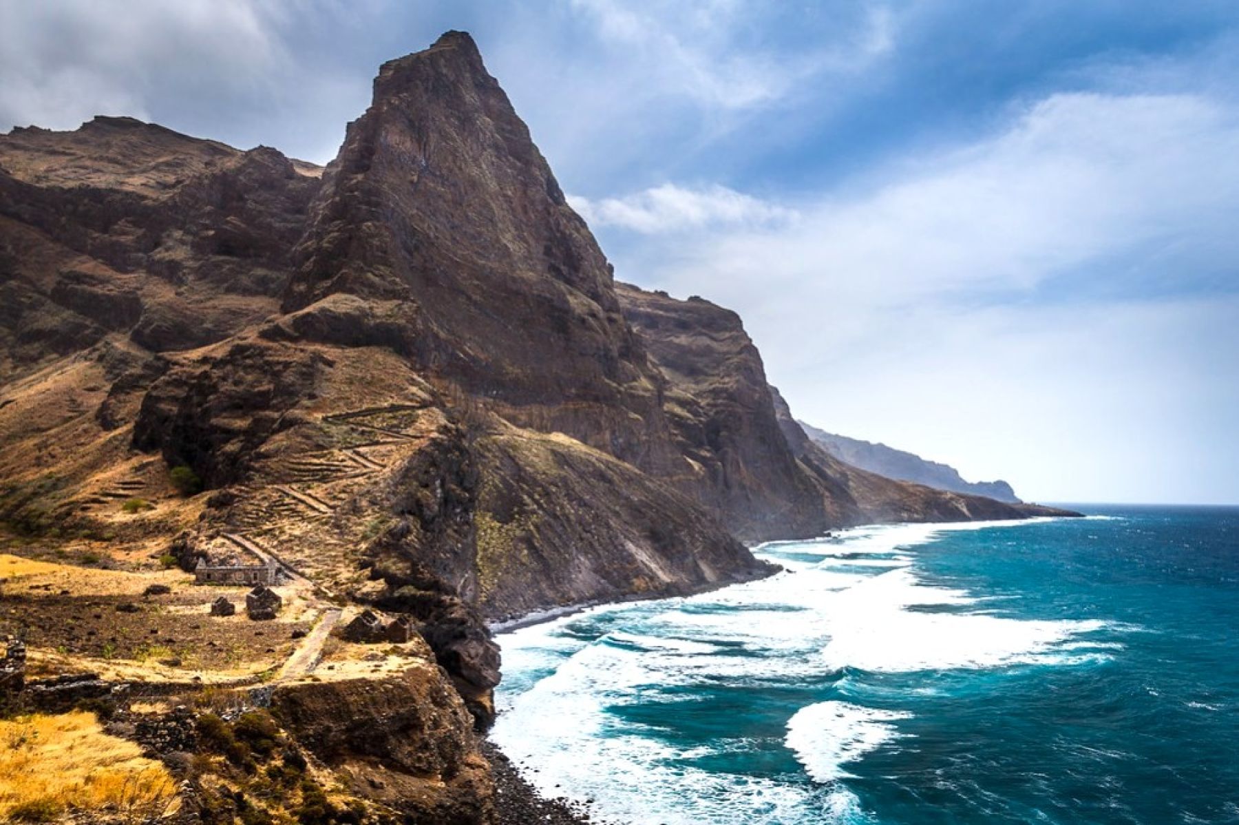 Senderismo en Cabo Verde. Isla de Santo Antao