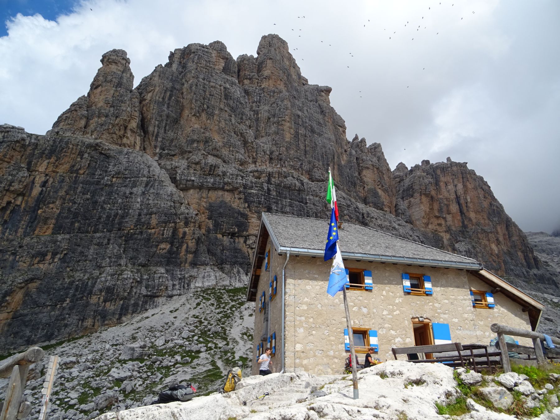 Trekking en las Dolomitas de Brenta y Adamello