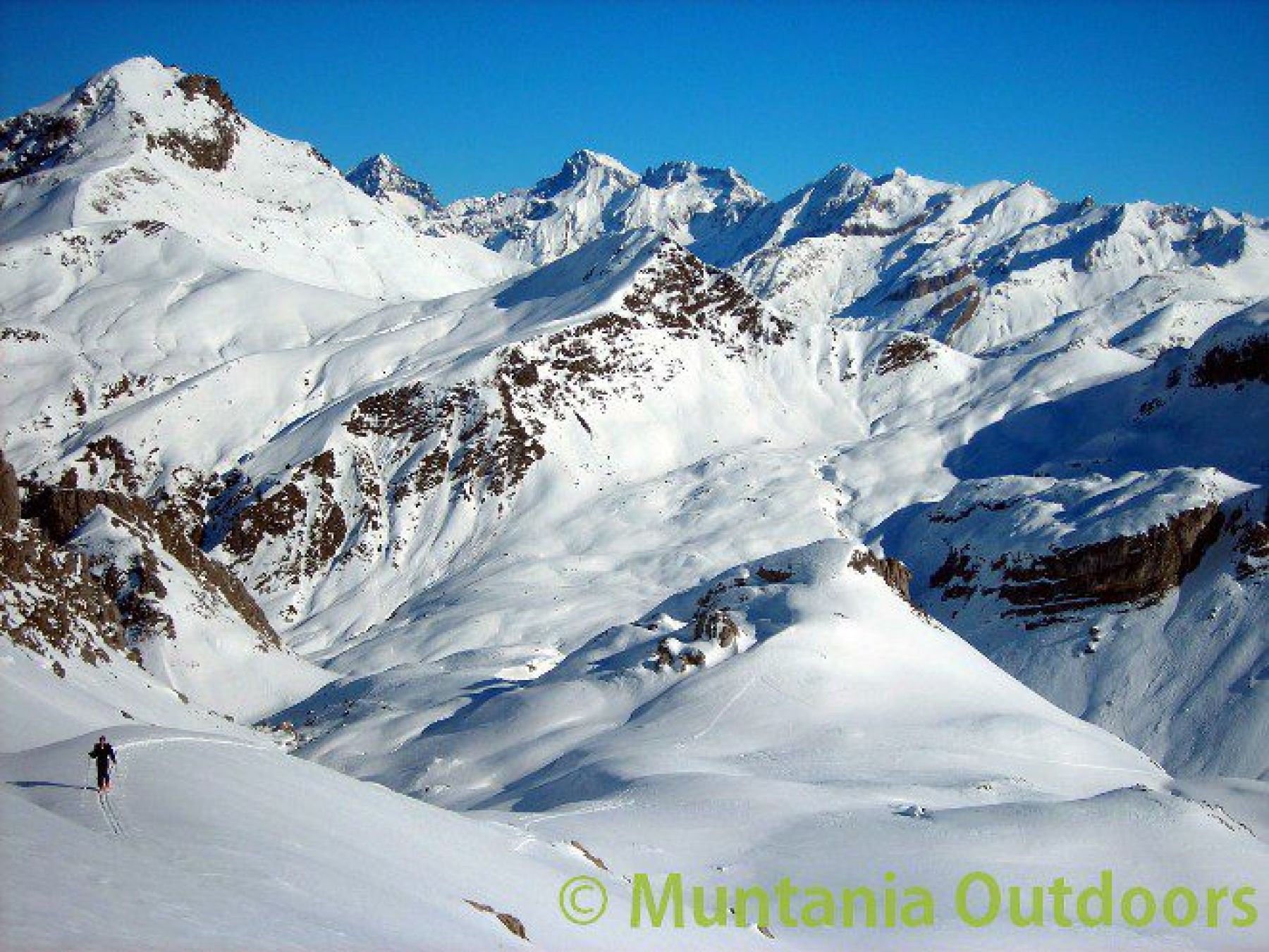 Portalet: esquí de montaña transfronterizo