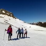 Tres provincias, Pico Murcia y Coriscao con raquetas de nieve. Colosos de la Cordillera Cantábrica